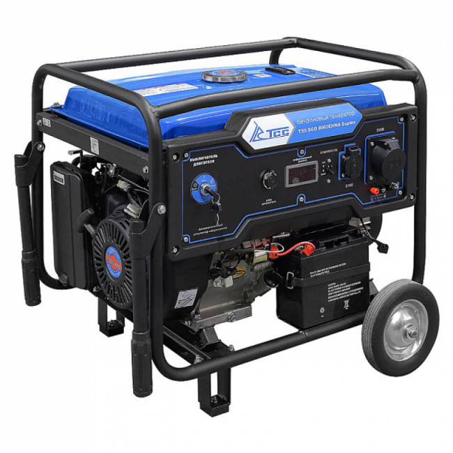 Бензиновый генератор TSS SGG 6000EHNA DUPLEX Бензиновый генератор TSS SGG 6000EHNA DUPLEX
