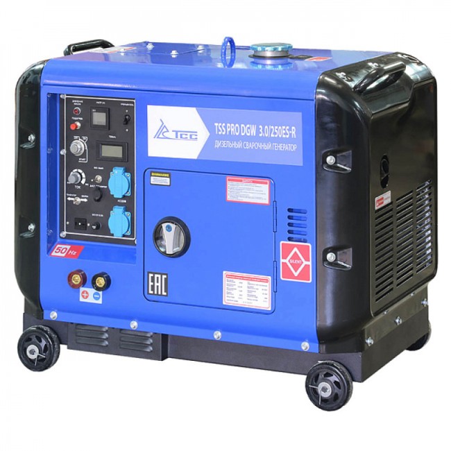 Сварочный генератор TSS PRO DGW 3.0/250ES-R Сварочный генератор TSS PRO DGW 3.0/250ES-R