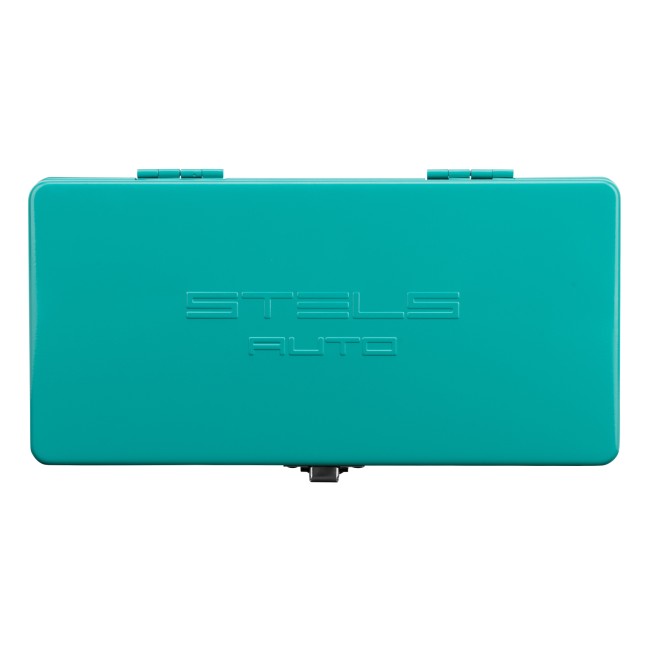 Набор торцевых головок с трещоткой, 1/4" 18 предметов Stels Набор торцевых головок с трещоткой, 1/4" 18 предметов Stels