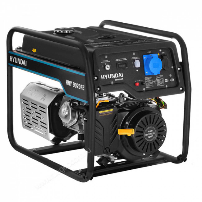 Бензиновый генератор Hyundai HHY 9020FE Бензиновый генератор Hyundai HHY 9020FE