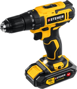Дрель-шуруповерт CD-160-1 STEHER 1 АКБ Дрель-шуруповерт CD-160-1 STEHER 1 АКБ