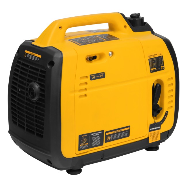 Генератор инверторный GT-2200iS, 2.2 кВт, 230 В, бак 4 л, закрытый корпус, ручной старт Denzel Генератор инверторный GT-2200iS, 2.2 кВт, 230 В, бак 4 л, закрытый корпус, ручной старт Denzel
