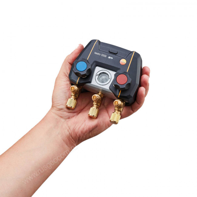 Цифровой манометрический коллектор Testo 550i комплект 1 в кейсе Цифровой манометрический коллектор Testo 550i комплект 1 в кейсе