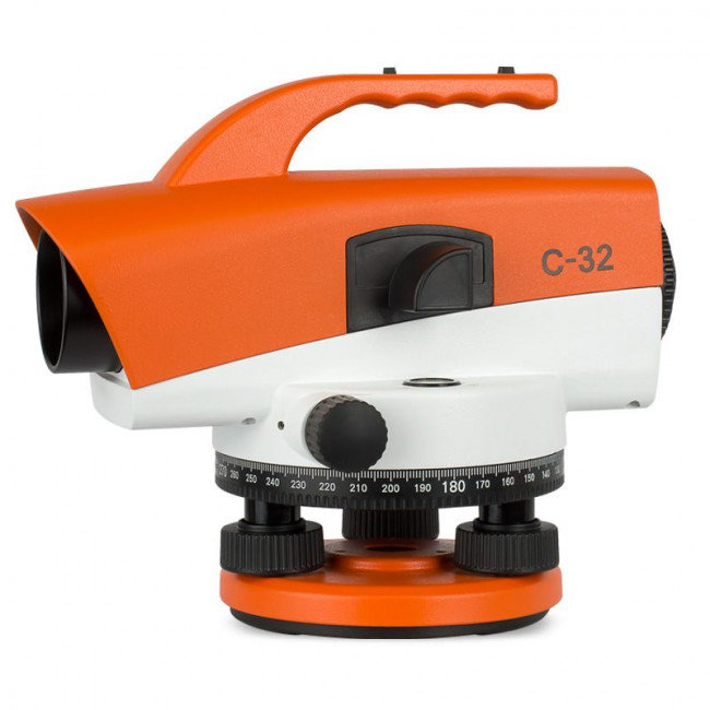 Комплект оптический нивелир RGK C-32 штатив рейка - 3 в 1 Комплект оптический нивелир RGK C-32 штатив рейка - 3 в 1