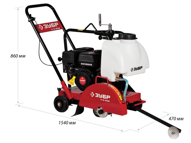 Бензиновый швонарезчик (резчик швов) ЗШБ-350 ЗУБР Бензиновый швонарезчик (резчик швов) ЗШБ-350 ЗУБР