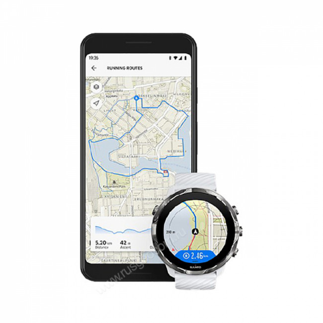 Часы SUUNTO 7 White Burgundy Часы SUUNTO 7 White Burgundy