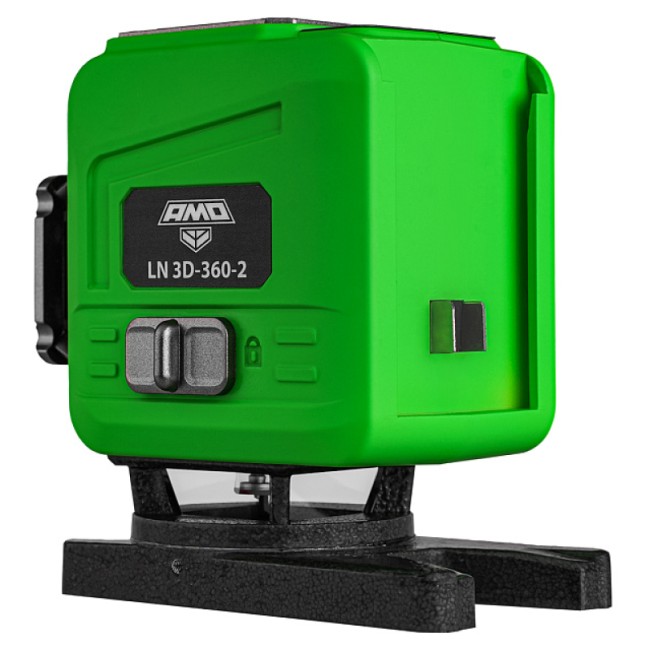 Лазерный уровень AMO LN 3D-360-2 с зеленым лучом Лазерный уровень AMO LN 3D-360-2 с зеленым лучом