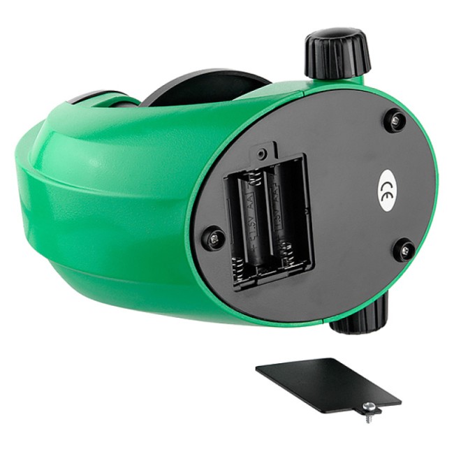 Микроскоп школьный Микромед Эврика 40x-320x инвертированный (лайм)