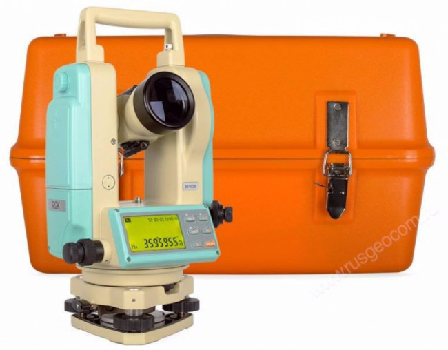 Электронный теодолит RGK T-20 ( оптический отвес)