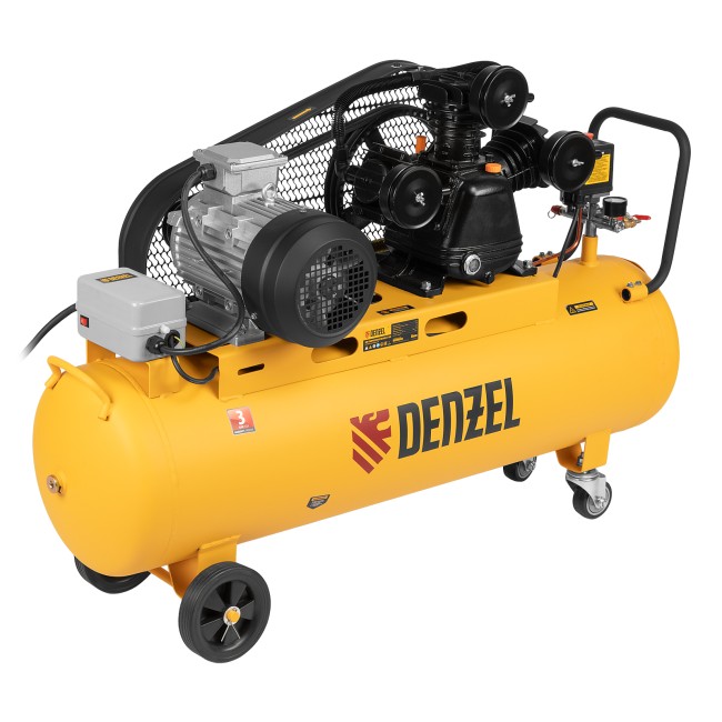 Компрессор воздушный ременной BCW3000-T/100 Denzel Компрессор воздушный ременной BCW3000-T/100 Denzel