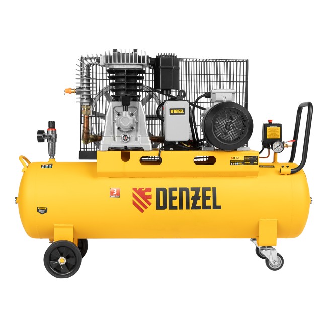 Компрессор воздушный ременной BCI4000-T/100 Denzel Компрессор воздушный ременной BCI4000-T/100 Denzel