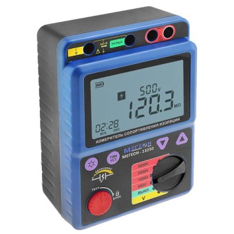 Измеритель сопротивления изоляции (мегаомметр) МЕГЕОН 13250 с поверкой Измеритель сопротивления изоляции (мегаомметр) МЕГЕОН 13250 с поверкой
