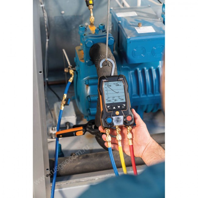 Цифровой манометрический коллектор Testo 550s комплект 1 в кейсе