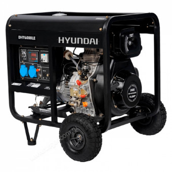Дизельный генератор Hyundai DHY 6000LE Дизельный генератор Hyundai DHY 6000LE