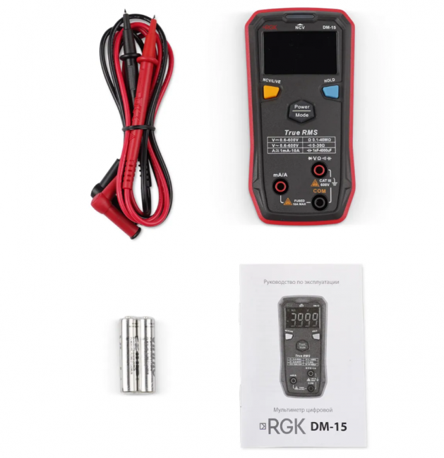 Мультиметр RGK DM-15 Мультиметр RGK DM-15