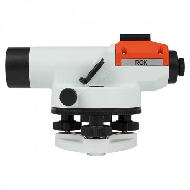 Комплект оптический нивелир RGK C-28 + штатив S6-N + рейка AMO S3 Комплект оптический нивелир RGK C-28 + штатив S6-N + рейка AMO S3
