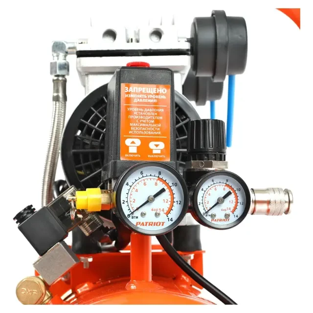 Компрессор поршневой безмасляный Patriot WO 24-260S