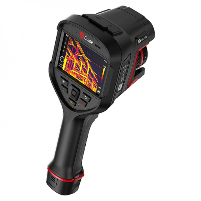 Тепловизор Guide H3 в комплекте с широкоугольным 44° x 34°, высокотемпературным и телеобъективом 7° x 5° Тепловизор Guide H3 в комплекте с широкоугольным 44° x 34°, высокотемпературным и телеобъективом 7° x 5°