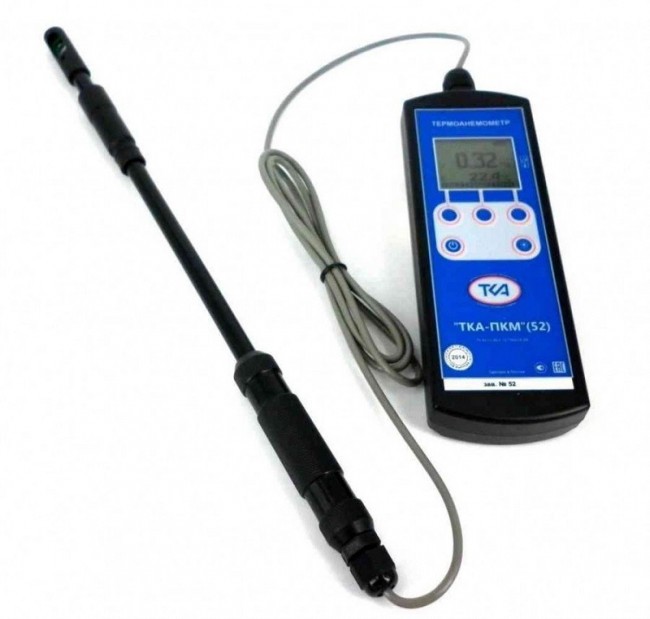 Термоанемометр ТКА-ПКМ 52 с поверкой Термоанемометр ТКА-ПКМ 52 с поверкой