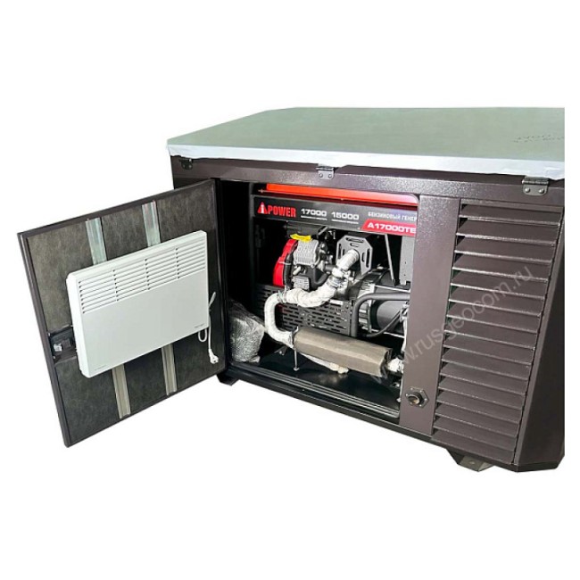 Супертихий зимний кожух для генератора 1700SS RAL 8019 Супертихий зимний кожух для генератора 1700SS RAL 8019