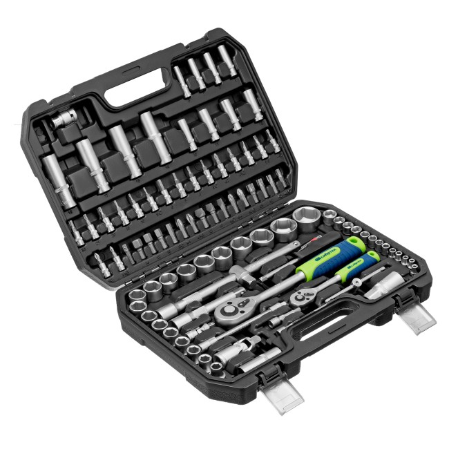 Набор инструментов 1/2", 1/4" 94 предмета Сибртех Набор инструментов 1/2", 1/4" 94 предмета Сибртех