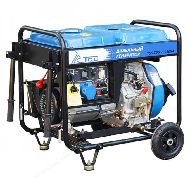 Дизельный генератор TSS SDG 7000EHA с АВР-С Дизельный генератор TSS SDG 7000EHA с АВР-С
