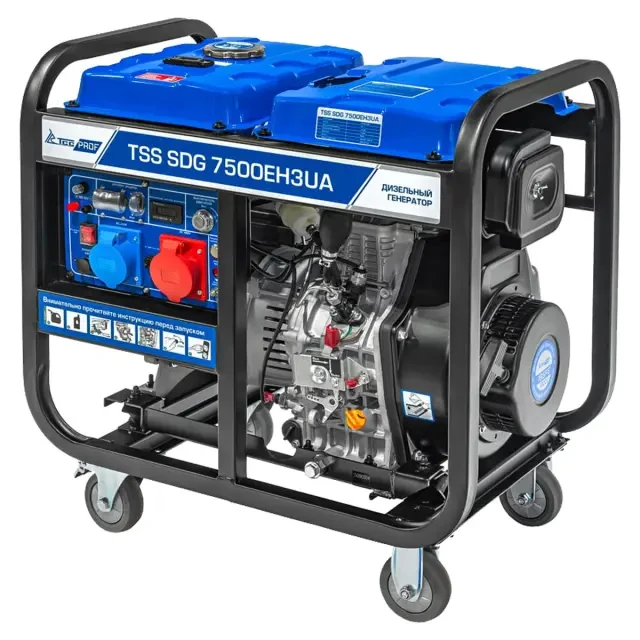 Дизельный генератор TSS SDG 7500EH3UA