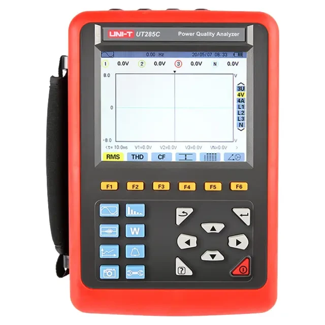 Трехфазный анализатор качества электроэнергии UNI-T UT285C Трехфазный анализатор качества электроэнергии UNI-T UT285C