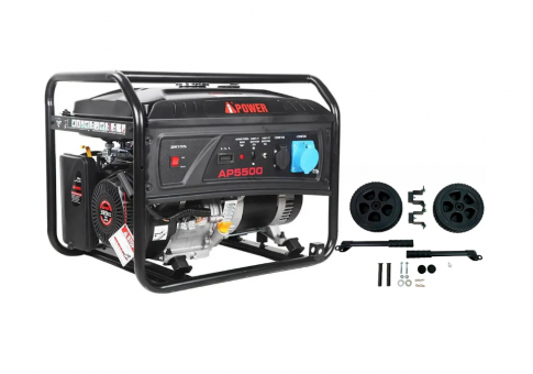 Бензиновый генератор A-iPower Lite AP5500 + транспортировочный комплект A-iPower S Бензиновый генератор A-iPower Lite AP5500 + транспортировочный комплект A-iPower S