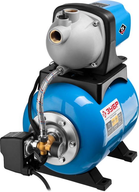 Насосная станция автоматическая НАС-М3-800 ЗУБР 800 Вт, бак 20 л Насосная станция автоматическая НАС-М3-800 ЗУБР 800 Вт, бак 20 л