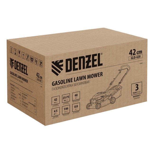 Газонокосилка бензиновая GLD-420 Denzel Газонокосилка бензиновая GLD-420 Denzel
