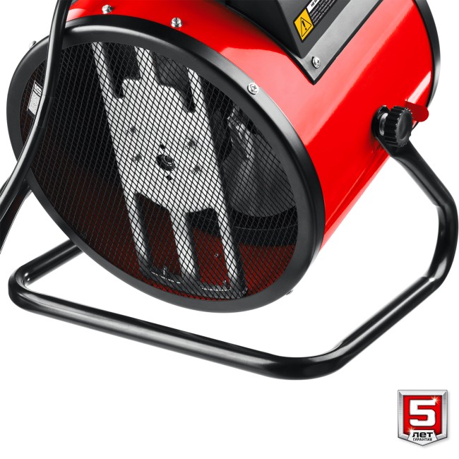 Электрическая тепловая пушка ТПК-5Р ЗУБР 5 кВт Электрическая тепловая пушка ТПК-5Р ЗУБР 5 кВт