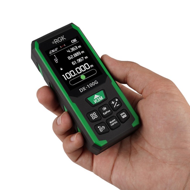 Лазерный дальномер RGK DX-100G Лазерный дальномер RGK DX-100G