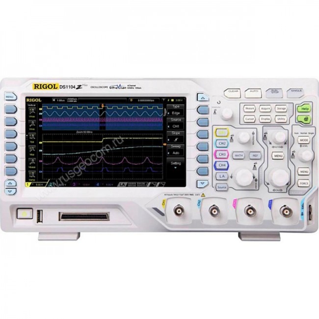 Цифровой осциллограф RIGOL DS1104Z-S Plus с поверкой Цифровой осциллограф RIGOL DS1104Z-S Plus с поверкой