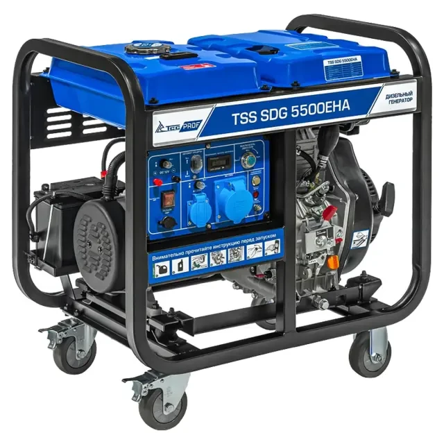 Дизельный генератор TSS SDG 5500EHA