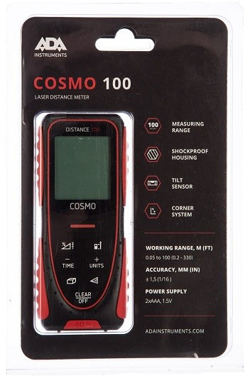 Лазерный дальномер ADA COSMO 100 Лазерный дальномер ADA COSMO 100