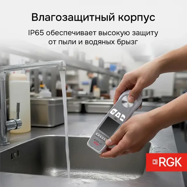 Пищевой термометр RGK CT-104 IR с поверкой Пищевой термометр RGK CT-104 IR с поверкой