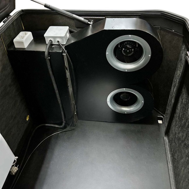 Супертихий зимний кожух для генератора 1400SS RAL 7031 Супертихий зимний кожух для генератора 1400SS RAL 7031