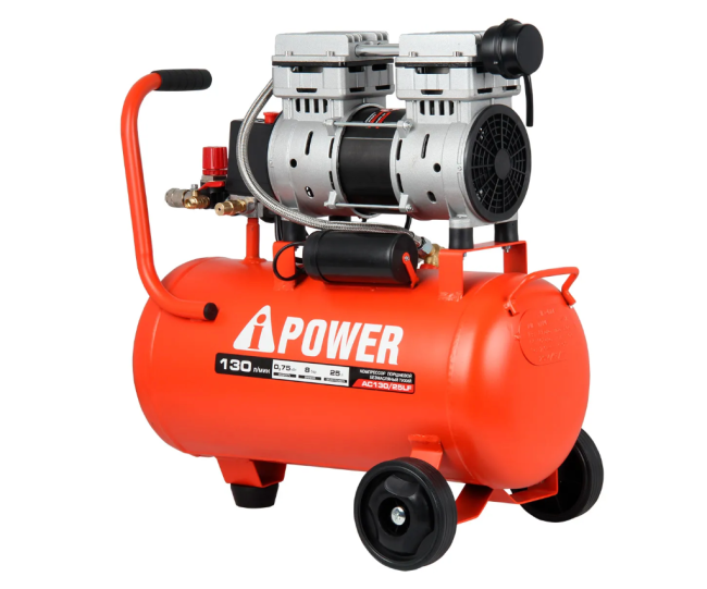 Компрессор поршневой безмасляный AC130/25LF A-iPower Компрессор поршневой безмасляный AC130/25LF A-iPower