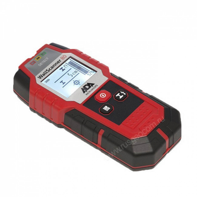 Детектор металла, проводки и дерева ADA Wall Scanner 80 Детектор металла, проводки и дерева ADA Wall Scanner 80